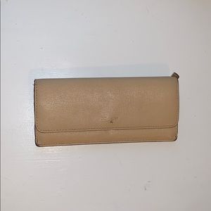 Tan Coach wallet